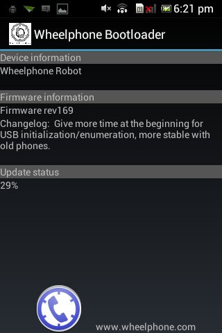 Play Wheelphone bootloader 