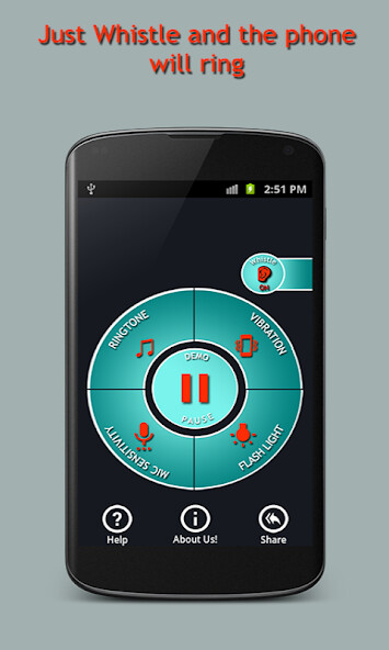 Play APK Whistle Android Finder Free - Phone finder  and enjoy Whistle Android Finder Free - Phone finder with UptoPlay com.techno_world.whistle_phone_finder
