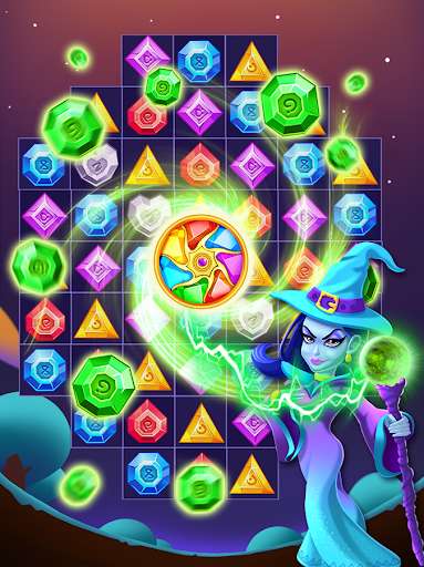 Play APK Wicked Jewels Crush 2018  and enjoy Wicked Jewels Crush 2018 with UptoPlay nsq.jewelmatch3FreeGame.WickedJewelCrush