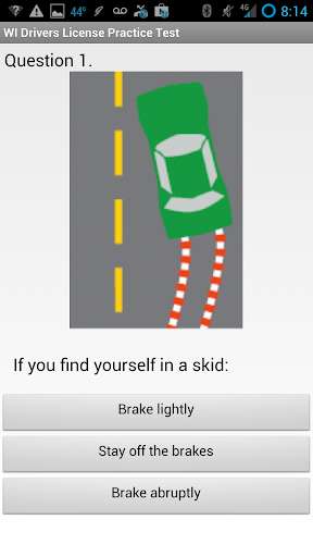 Play APK WI DMV Driver Practice Test  and enjoy WI DMV Driver Practice Test with UptoPlay com.nicusa.DMVDriverTestWI