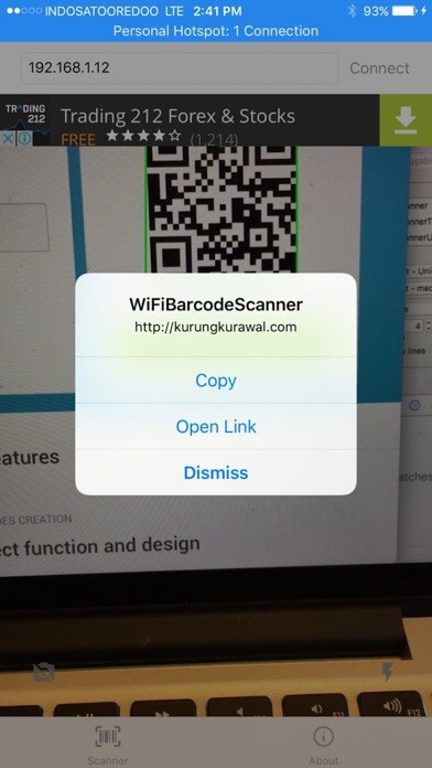 Play APK Wifi Barcode Scanner  and enjoy Wifi Barcode Scanner with UptoPlay com.ninedigital.barcodescanner