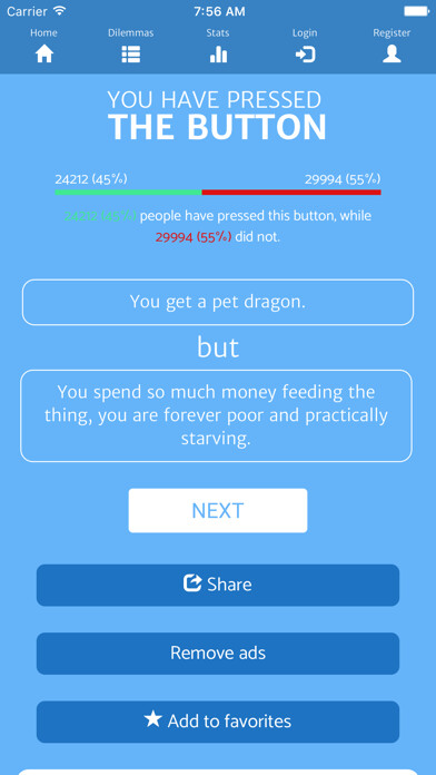 Play Will You Press The Button? 