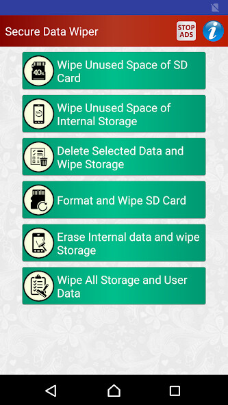 Play Wipe Mobile Phone Storage with Secure Data Wiper Play Wipe Mobile Phone Storage with Secure Data Wiper