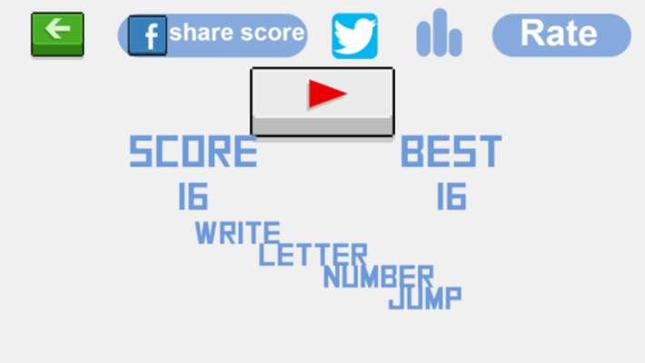 Play Write Letter Number Jump 