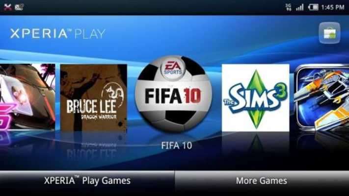 Play Xperia™ PLAY games launcher 