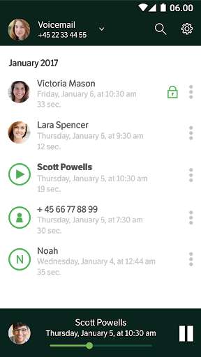 Play APK YouSee Voicemail  and enjoy YouSee Voicemail with UptoPlay com.cubeio.vvm.yousee