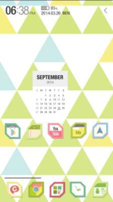 Play Yellow Green_ATOM spring theme 