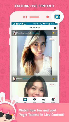 Play APK Yogrt: Di sini teman di sana teman  and enjoy Yogrt: Di sini teman di sana teman with UptoPlay com.akasanet.yogrt.android