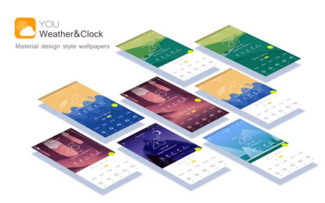 Play YOU Weather&Clock-small,widget 