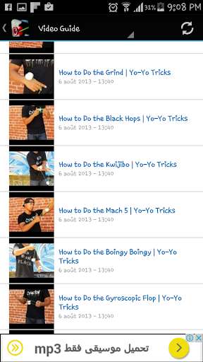 Play yoyo tricks 