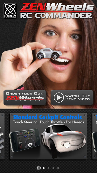 Play APK ZenWheels RC Commander  and enjoy ZenWheels RC Commander with UptoPlay net.quadrant.zenwheels