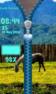 Play Zipper Lock Screen – Horses 