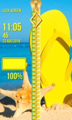 Play Zipper Lock Screen – Sea Play Zipper Lock Screen – Sea