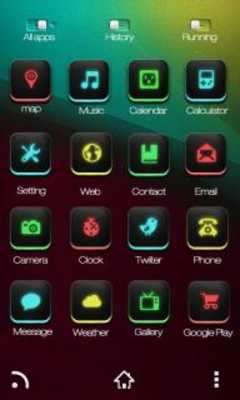 Play ZKIT GO Launcher Theme 