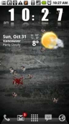 Play Zombies!!!! Live Wallpaper 