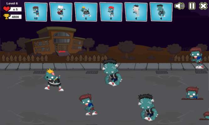 Play Zombie Smasher Game 