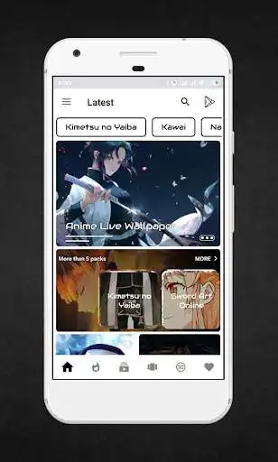 Play +100000 Anime Live Wallpaper as an online game +100000 Anime Live Wallpaper with UptoPlay