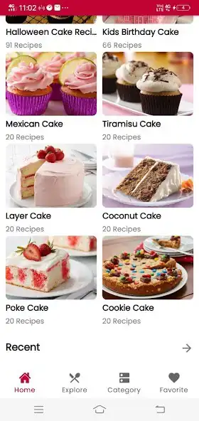 Play 10000+ Cake Recipes AtoZ as an online game 10000+ Cake Recipes AtoZ with UptoPlay