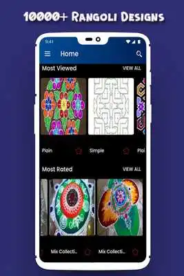Play 10000+ Latest Rangoli Design (HD)