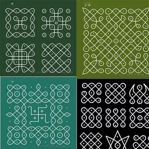 Play 1000+ Dotted Rangoli Designs APK