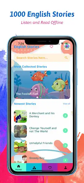 Play 1000 English stories(Offline)  and enjoy 1000 English stories(Offline) with UptoPlay