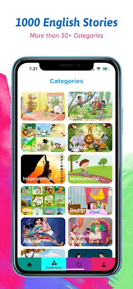 Play 1000 English stories(Offline) as an online game 1000 English stories(Offline) with UptoPlay