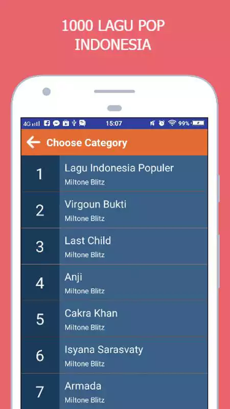Play 1000 Lagu Pop