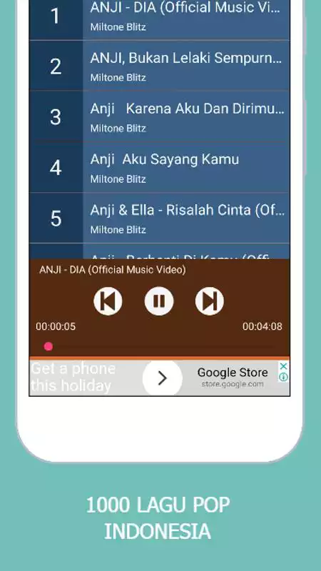 Play 1000 Lagu Pop