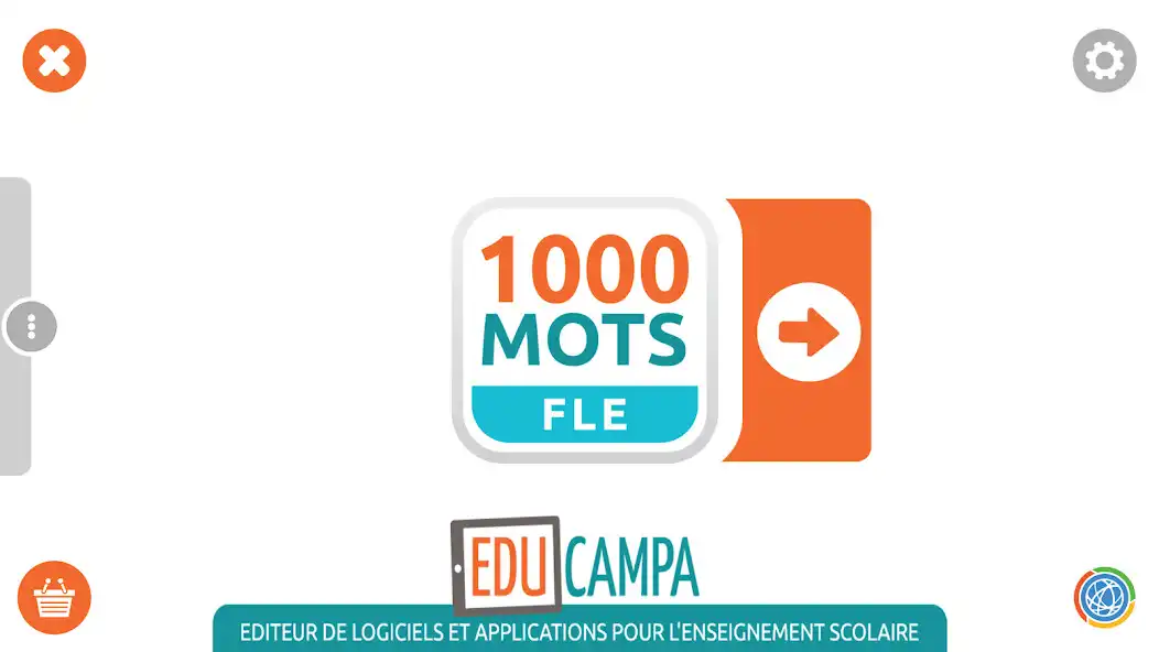 Play 1000 Mots FLE / Apprendre à li  and enjoy 1000 Mots FLE / Apprendre à li with UptoPlay