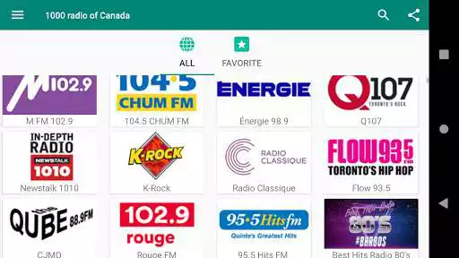 Play 1000 radio of Canada as an online game 1000 radio of Canada with UptoPlay