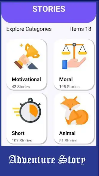 Play 1000+ Short English Stories as an online game 1000+ Short English Stories with UptoPlay