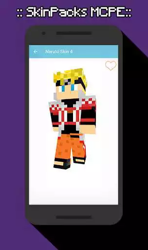 Play 1000+ Skinpacks Naruto for Minecraft as an online game 1000+ Skinpacks Naruto for Minecraft with UptoPlay