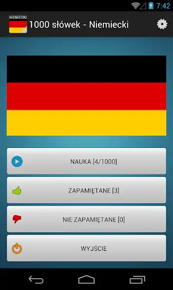 Play 1000 słówek - Niemiecki as an online game 1000 słówek - Niemiecki with UptoPlay