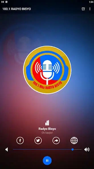 Play 100.1 Radyo Bisyo as an online game 100.1 Radyo Bisyo with UptoPlay