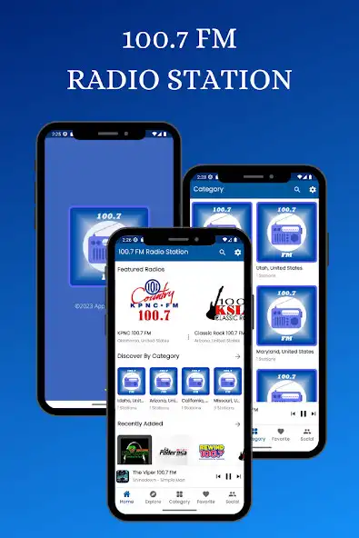 Play 100.7 FM Radio Station Online  and enjoy 100.7 FM Radio Station Online with UptoPlay