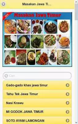Play 100 Aneka Resep Masakan Jawa Timur