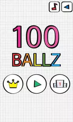 Play 100 Ballz(Doodle)