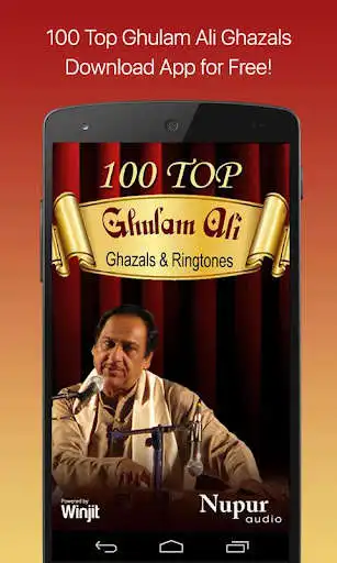 Play 100 Best Ghulam Ali ki Ghazals  and enjoy 100 Best Ghulam Ali ki Ghazals with UptoPlay