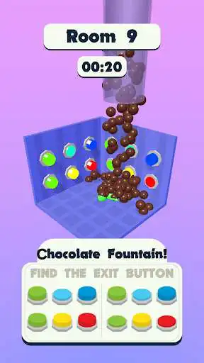 Play 100 Buttons Escape as an online game 100 Buttons Escape with UptoPlay