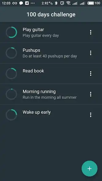 Play 100 days challenge - Habit  Goal tracker  and enjoy 100 days challenge - Habit  Goal tracker with UptoPlay