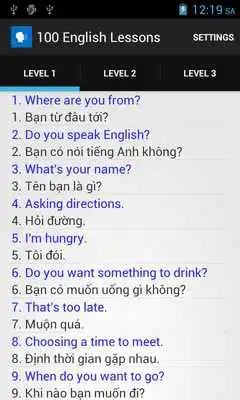 Play 100 English Lessons