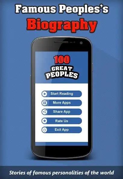 Play 100 Great People Biography  and enjoy 100 Great People Biography with UptoPlay
