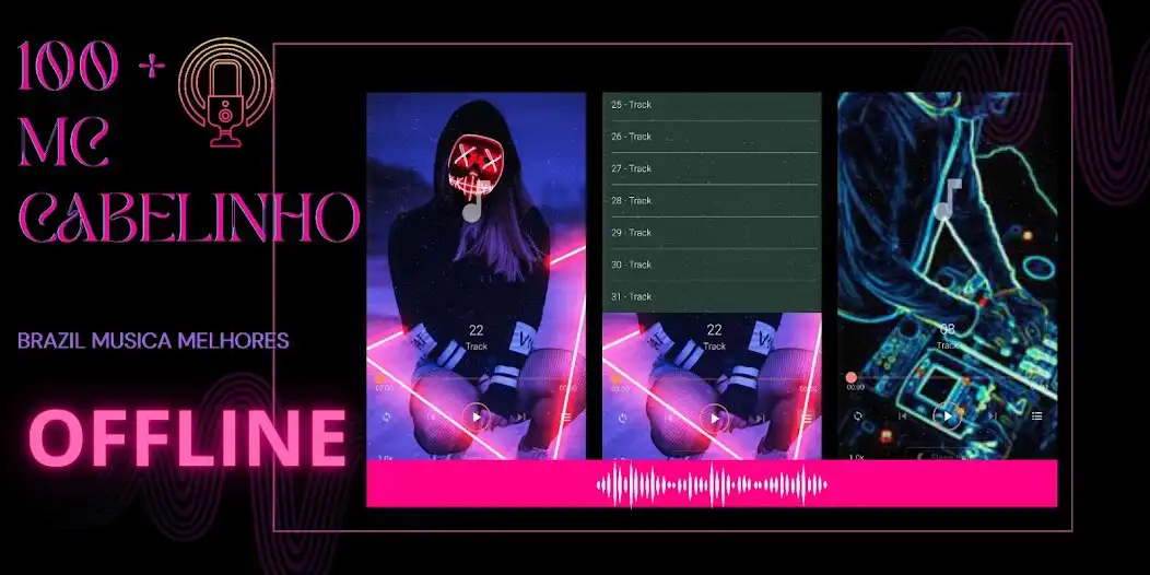 Play 100 + Mc Cabelinho Musica 2023  and enjoy 100 + Mc Cabelinho Musica 2023 with UptoPlay