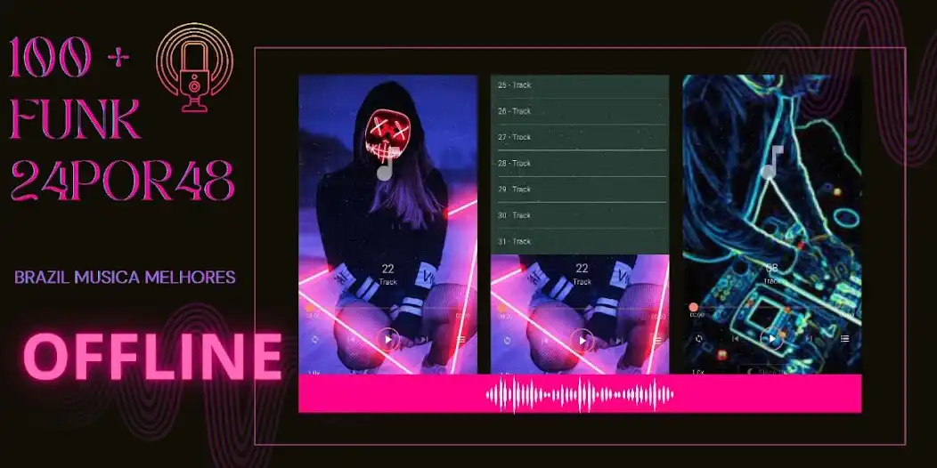 Play 100+ Música Funk 24por48 2023  and enjoy 100+ Música Funk 24por48 2023 with UptoPlay