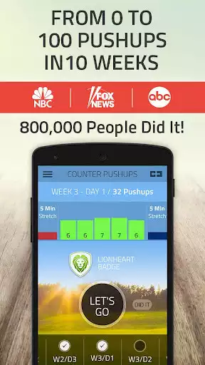 Play 100 pushups: 0 to 100 push ups