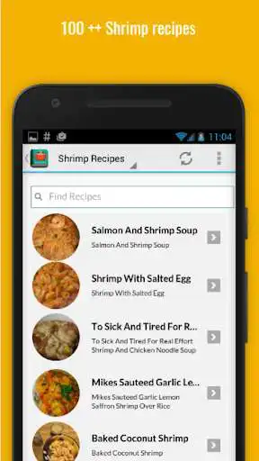 Play 100++ Shrimp Recipes as an online game 100++ Shrimp Recipes with UptoPlay