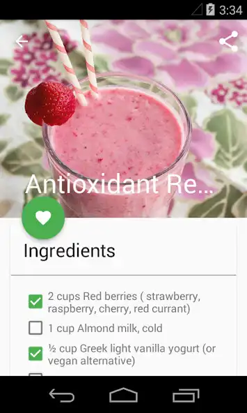 Play 100+ Smoothie Recipes - Healthy Drinks Recipes as an online game 100+ Smoothie Recipes - Healthy Drinks Recipes with UptoPlay
