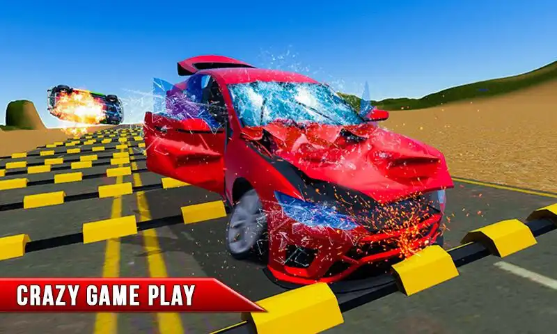 Play 100+ Speed Bumps Vs 20 Cars Crash Engine  and enjoy 100+ Speed Bumps Vs 20 Cars Crash Engine with UptoPlay