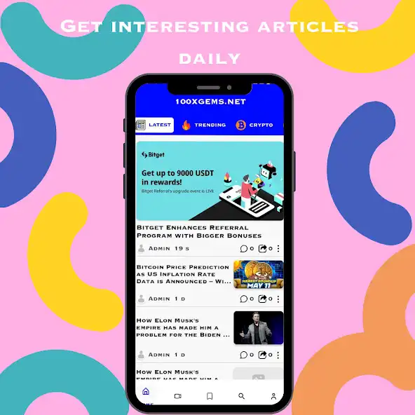 Play 100xgems-Read And Earn Crypto as an online game 100xgems-Read And Earn Crypto with UptoPlay