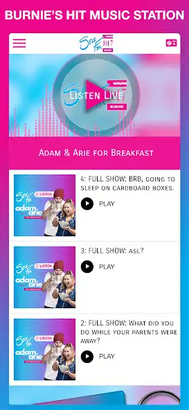 Play 101.7 Sea FM Burnie  and enjoy 101.7 Sea FM Burnie with UptoPlay